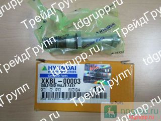 XKBL-00003   (valve-solenoid) Hyundai R200W-7A  