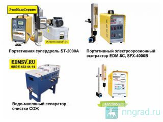 ����������������� ���������� SFX-4000B � EDM-8C, ���������� ST-2000A ������ ��������